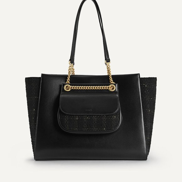 Pedro Tweed Tote Bag - Picture 1 of 9